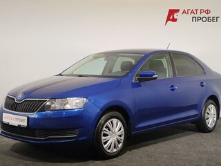 2018 Skoda Rapid I Рестайлинг, синий, 990000 рублей, вид 1