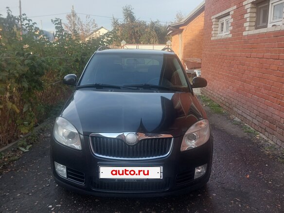 2008 Skoda Fabia II, чёрный, 450000 рублей