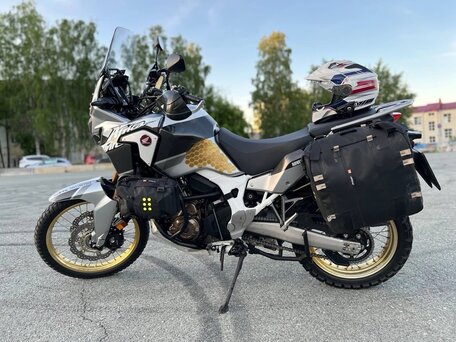 2019 Honda CRF 1000L Africa Twin, серебристый, 1350000 рублей, вид 1
