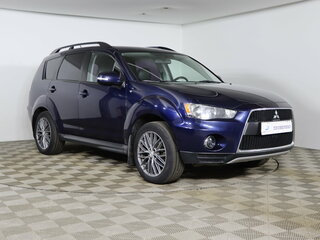 2011 Mitsubishi Outlander II Рестайлинг, синий, 949990 рублей, вид 3