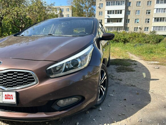 2014 Kia Ceed II, коричневый, 1100000 рублей - вид 16