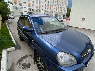 2006 Hyundai Tucson I, синий, 580000 рублей, вид 3