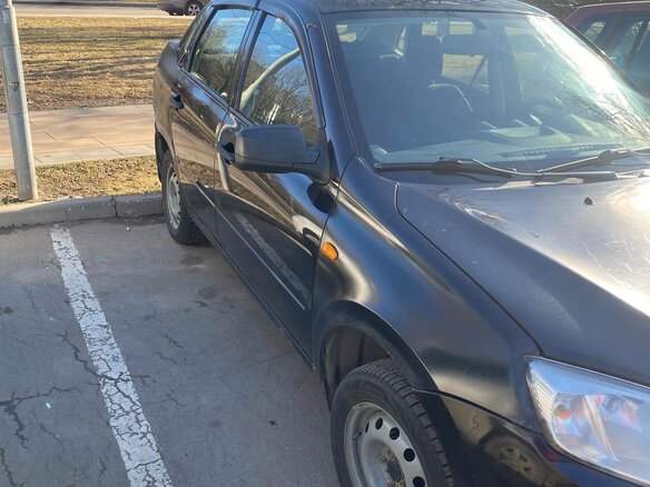 2013 Lada (ВАЗ) Granta I, синий, 330000 рублей - вид 8