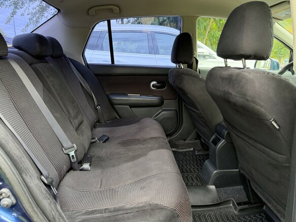 2012 Nissan Tiida I Рестайлинг, синий - вид 7