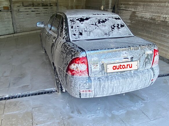 2010 Lada (ВАЗ) Priora I, серый, 270000 рублей - вид 5