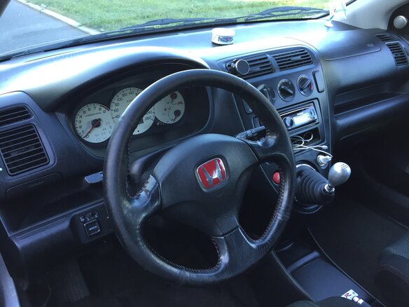 2001 Honda Civic Type R VII, серебристый - вид 1