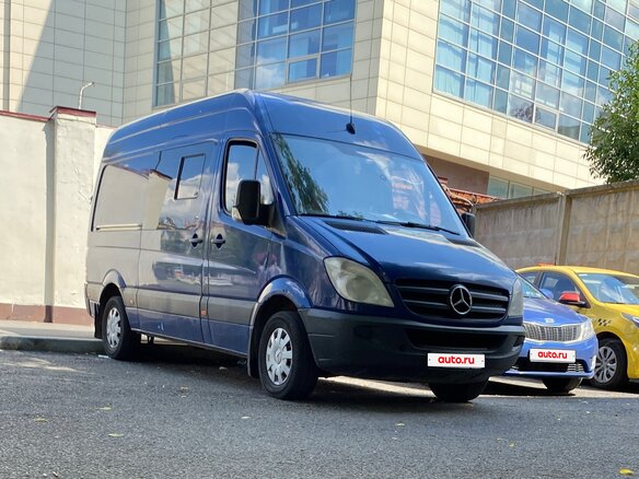 2007 Mercedes-Benz Sprinter, синий, 1250000 рублей - вид 10