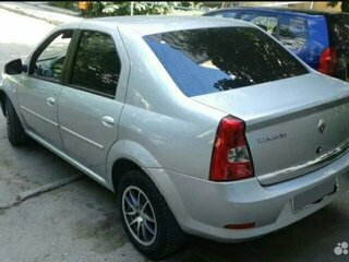 2012 Renault Logan I Рестайлинг, серый, 650000 рублей, вид 2