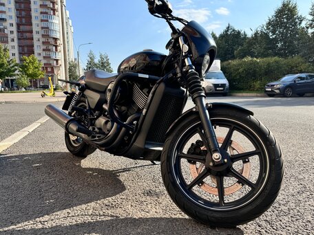 2016 Harley-Davidson Street 750, чёрный, 570000 рублей, вид 3