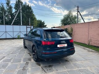 2018 Audi Q7 II (4M), синий, 4750000 рублей, вид 2
