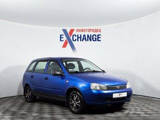 2009 Lada (ВАЗ) Kalina I, синий, 128000 рублей, вид 2