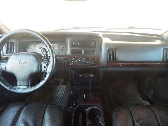 1998 Jeep Grand Cherokee I (ZJ) Рестайлинг, серый - вид 5