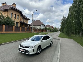 2017 Toyota Camry US Market VII (XV50) Рестайлинг, чёрный, 2810000 рублей, вид 3