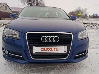 2012 Audi A3 II (8P) Рестайлинг 2, синий, 1400000 рублей, вид 1