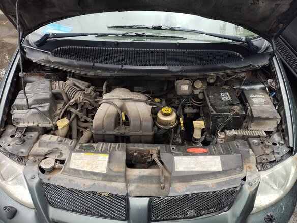2001 Dodge Caravan 3-speed IV, зелёный, 400000 рублей - вид 9