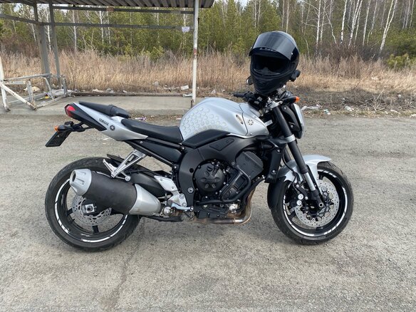 2008 Yamaha FZ1, серебристый, 480000 рублей - вид 5