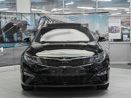 2019 Kia Optima IV Рестайлинг, чёрный, 1899000 рублей, вид 2
