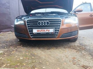 2011 Audi A8 Long III (D4), коричневый, 3500000 рублей, вид 2