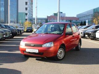 2010 Lada (ВАЗ) Kalina I, красный, 110000 рублей, вид 1