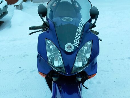 2002 Honda VFR 800, синий, 520000 рублей, вид 4