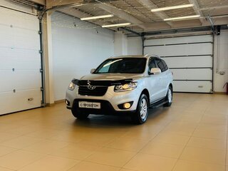2010 Hyundai Santa Fe II Рестайлинг, серебристый, 1379000 рублей, вид 2
