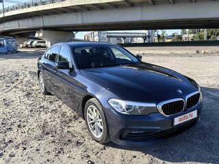 2019 BMW 5 серии 520d VII (G30/G31/G38), синий, 3312000 рублей, вид 2