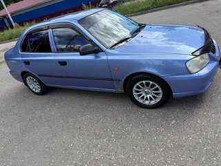 2005 Hyundai Accent ТагАЗ II, голубой, 250000 рублей, вид 5