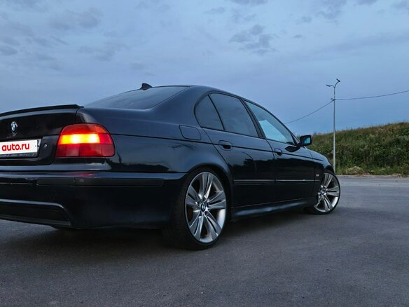 1998 BMW 5 серии 520i IV (E39), синий, 510000 рублей - вид 5