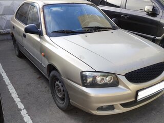 2005 Hyundai Accent ТагАЗ II, бежевый, 203000 рублей, вид 2