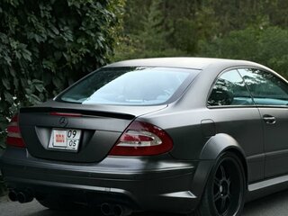 2003 Mercedes-Benz CLK-Класс 500 II (W209), чёрный, 1200000 рублей, вид 3