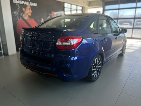 2026 Lada (ВАЗ) Granta Sport I Рестайлинг, синий - вид 4