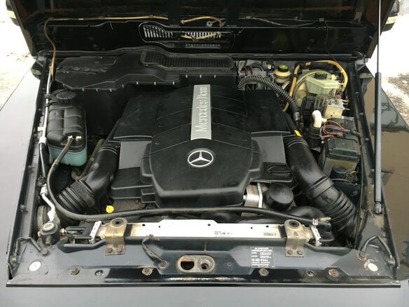 2002 Mercedes-Benz G-Класс 500 II (W463), чёрный - вид 7