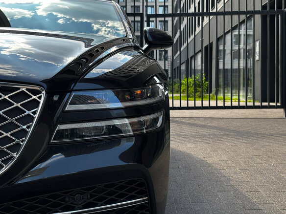 2021 Genesis G80 II, чёрный, 3700000 рублей - вид 2