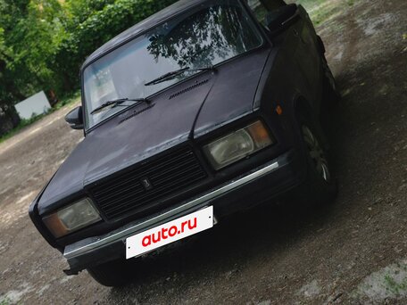 1999 Lada (ВАЗ) 2107, фиолетовый, 60000 рублей, вид 3
