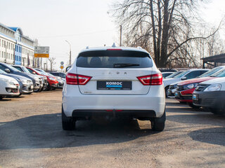 2019 Lada (ВАЗ) Vesta SW I, белый, 879000 рублей, вид 4