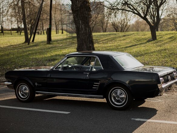 1966 Ford Mustang I, синий, 5300000 рублей - вид 9