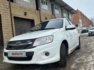2012 Lada (ВАЗ) Granta I, белый, 450000 рублей, вид 1