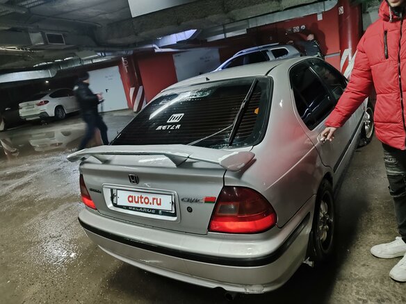 2000 Honda Civic VI Рестайлинг, серебристый, 420000 рублей - вид 1