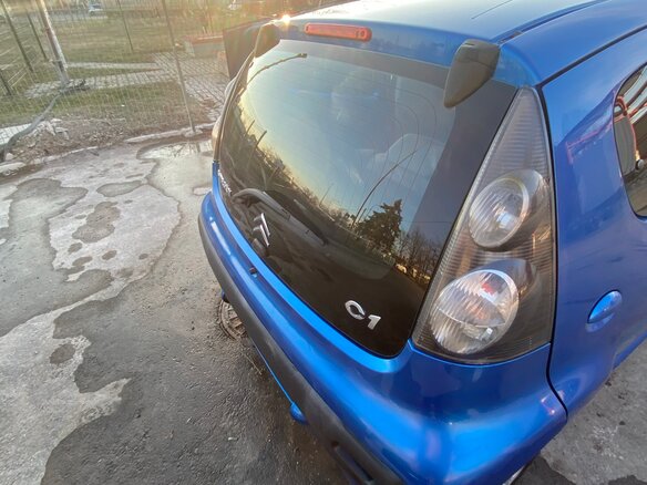 2011 Citroen C1 I Рестайлинг, синий, 640000 рублей - вид 18