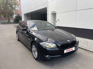 2012 BMW 5 серии 520i VI (F10/F11/F07), чёрный, 1850000 рублей, вид 1