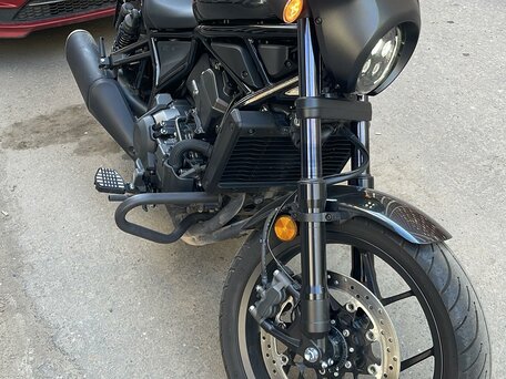 2022 Honda CMX 1100 Rebel, чёрный, 1399000 рублей, вид 3