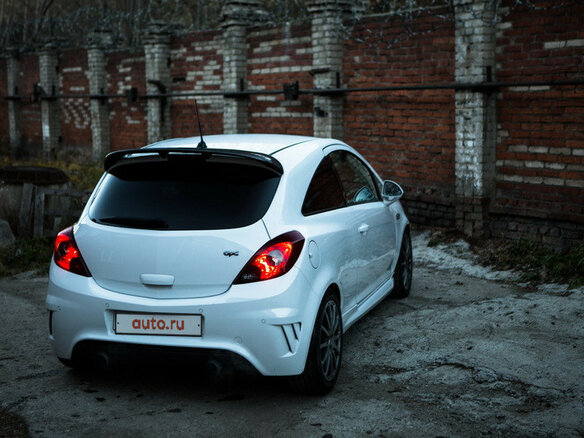 2012 Opel Corsa OPC NE D Рестайлинг II, белый - вид 3