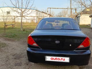 2007 Kia Spectra I Рестайлинг 2, чёрный, 450000 рублей, вид 4