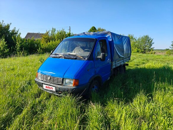 1996 ГАЗ ГАЗель (3302), синий, 450000 рублей - вид 7