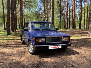 1998 Lada (ВАЗ) 2107, фиолетовый, 250000 рублей, вид 3