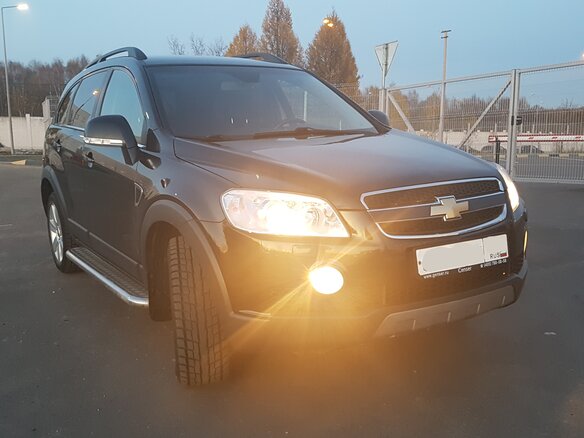2008 Chevrolet Captiva I, чёрный, 1030000 рублей - вид 4