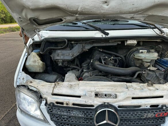 2002 Mercedes-Benz Sprinter, белый, 680000 рублей - вид 11