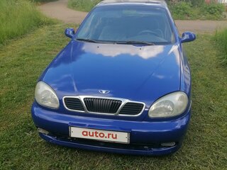 1997 Daewoo Lanos, синий, 170000 рублей, вид 2