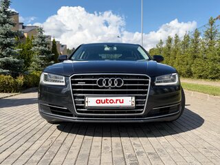 2014 Audi A8 Long III (D4) Рестайлинг, чёрный, 1870000 рублей, вид 1