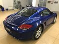 2009 Porsche Cayman I (987) Рестайлинг, синий - вид 3